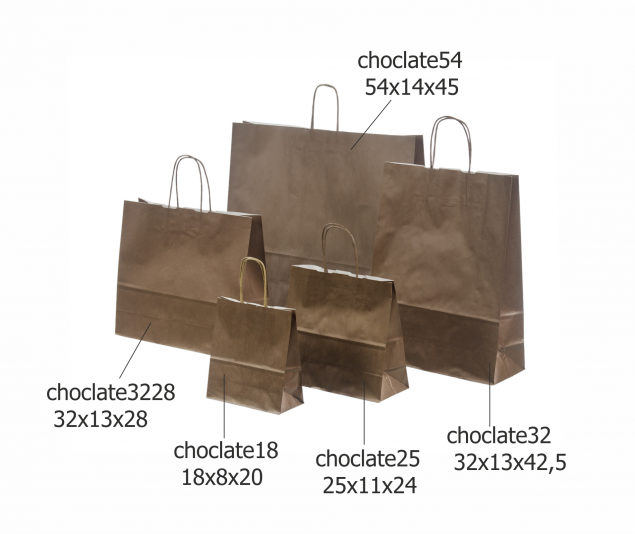 Dark Brown Paper Bags