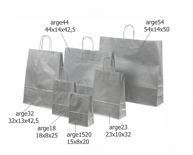 Silver Paper Bags