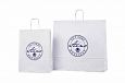 hvidt papirspose med personligt logo | Galleri af vrker-hvide papirsposer med tryk billige hvide 