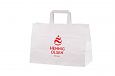 Take away papperskasse med fretagslogga. | Bildgalleri-take-away papperskassar Elegant take away 