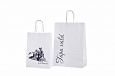 white paper bags with personal logo | Galleri-White Paper Bags with Rope Handles white paper bags 