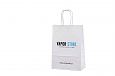 white kraft paper bag | Galleri-White Paper Bags with Rope Handles white kraft paper bag 