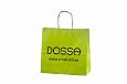 light green paper bags with print | Galleri-Orange Paper Bags with Rope Handles light green kraft 