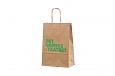 nice looking recycled paper bags with logo print | Galleri-Recycled Paper Bags with Rope Handles 