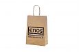 recycled paper bags with logo | Galleri-Recycled Paper Bags with Rope Handles 100% recycled paper 