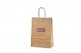 durable recycled paper bags with logo print | Galleri-Recycled Paper Bags with Rope Handles 100%re