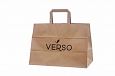 Galleri-Brown Paper Bags with Flat Handles brown kraft paper bag with print 