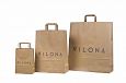 brown paper bags with personal print | Galleri-Brown Paper Bags with Flat Handles durablebrown pap