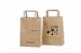 durable ecological paper bag flat handles | Galleri-Ecological Paper Bag with Rope Handles durable