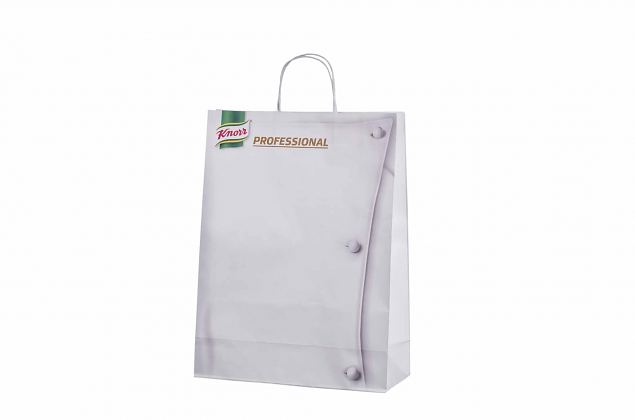 exclusive, handmade laminated paper bag 