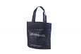 black non-woven bag with personal print | Galleri-Black Non-Woven Bags durable black non-woven ba