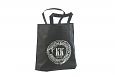 black non-woven bag with personal print | Galleri-Black Non-Woven Bags durable black non-woven ba