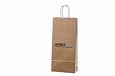 durable kraft paper bags for 1 bottle with personal print | Galleri-Paper Bags for 1 bottle durabl