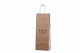 paper bag for 1 bottle with logo and for promotional use | Galleri-Paper Bags for 1 bottle kraft p