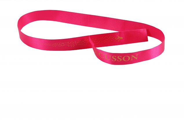 satin ribbon with logo 