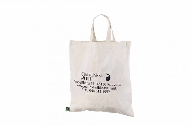 natural color organic cotton bag 