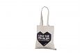 natural color cotton bags with logo | Galleri-Natural color cotton bags durable and natural color 