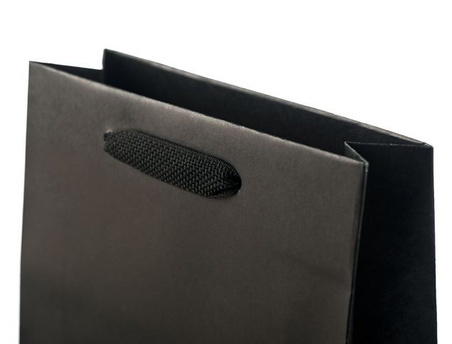 Black premium paper bags