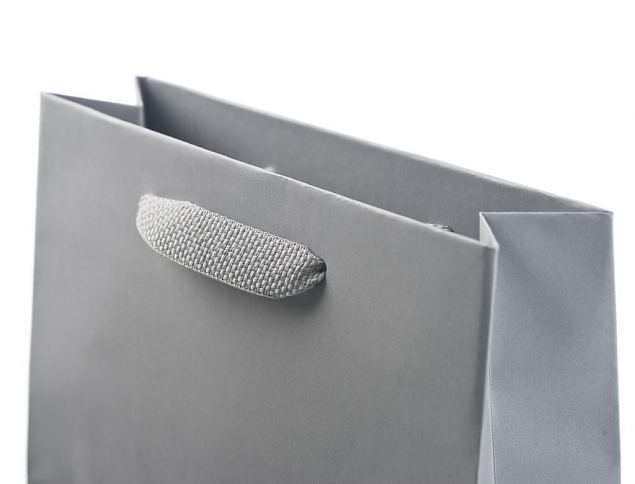 Grey premium paper bags