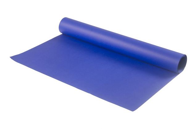 Blue tissue paper