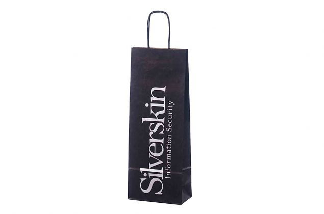 wine paper bag with personal print 