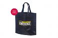 mustad non woven riidest kotid | Fotogalerii- mustad riidest kotid klientide logodega mustad non w